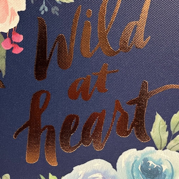 Wild At Heart 2019 Clementine Paper, Inc. Floral Wall Art Canvas Picture Decor - Picture 2 of 7